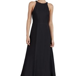 Bondi Born Dress Black Paraiso Ophelia Open Back Maxi Dress Size Large NWT